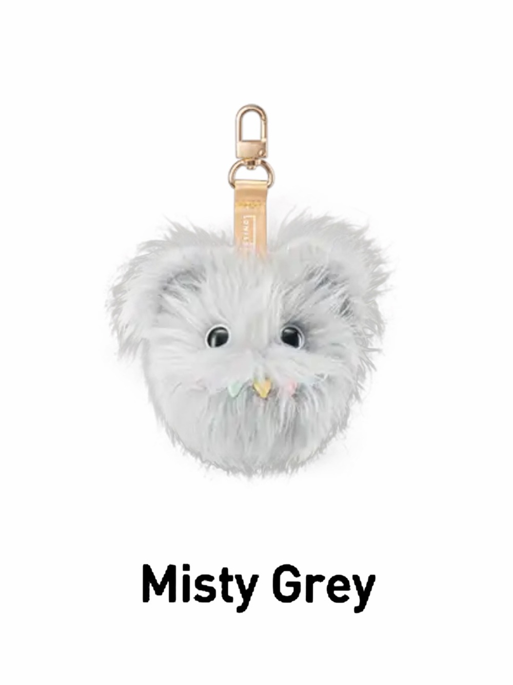Pop Mart x Instinctoy Fantasy World Series Plush Key Chain Misty Grey